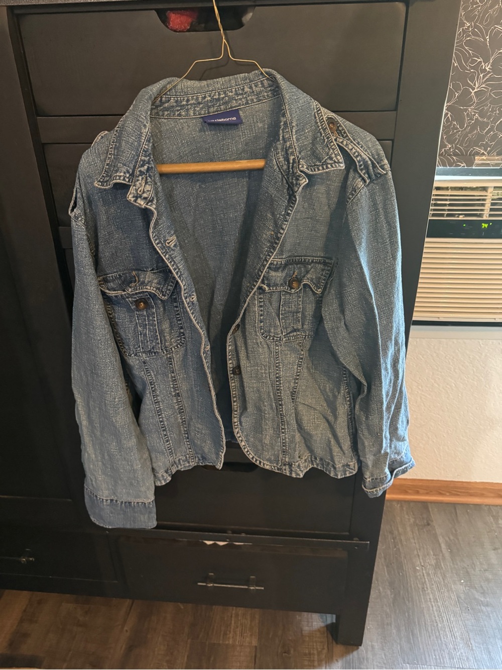 Liz Claiborne Light Blue Denim Jacket for Women